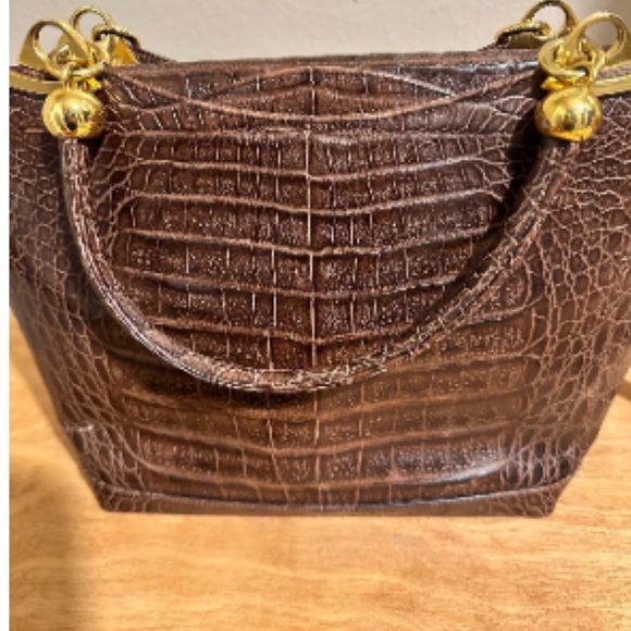 Finesse la model crocodile brown bag - Picture 3 of 8